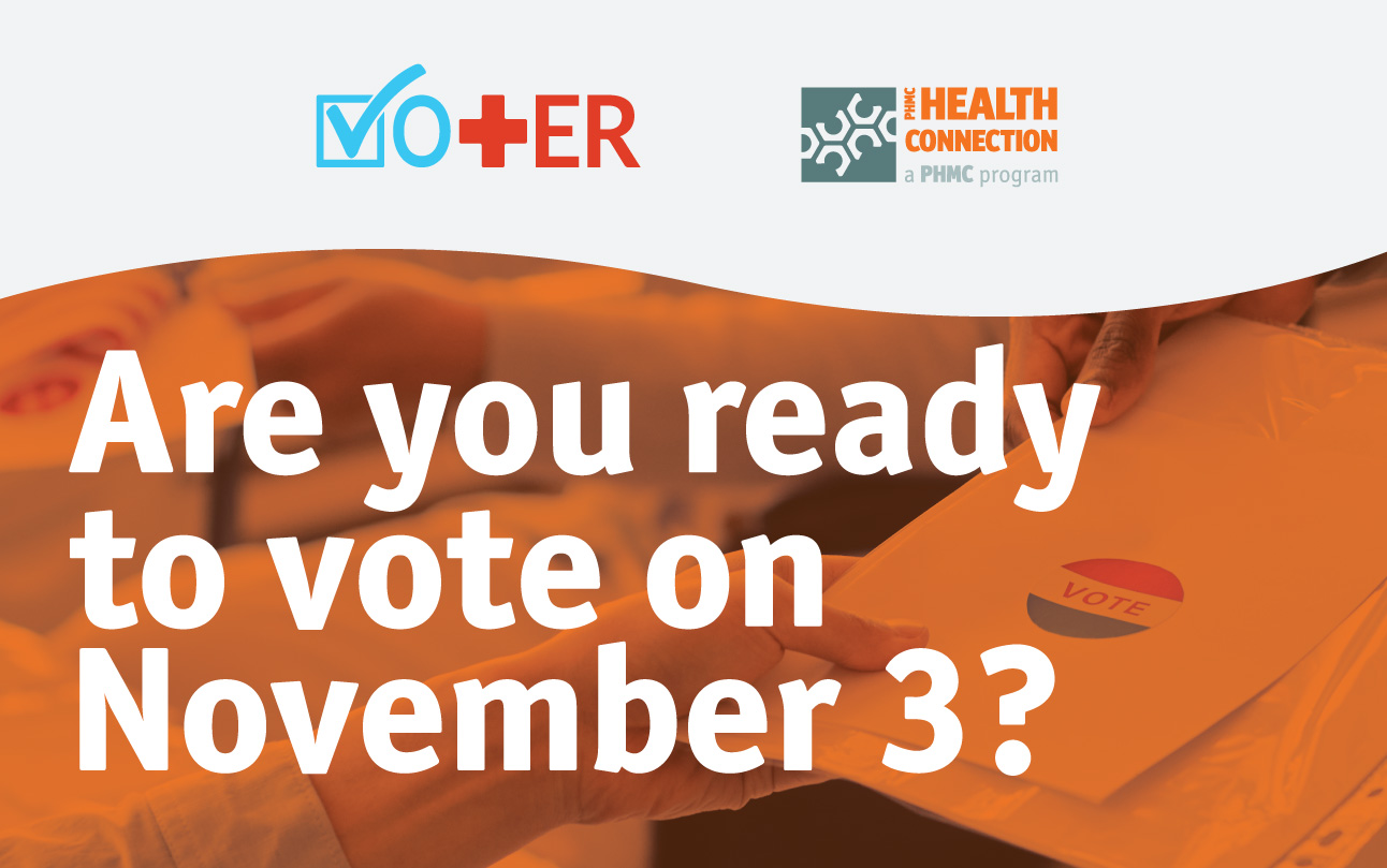Event PHMC Health Connection Hosts Voting Resources & Information Event